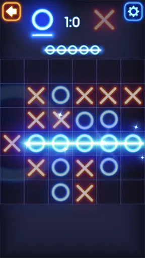 Tic Tac Toe Glow: 2 Players | Jogos | XWorld