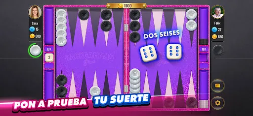 Backgammon Plus: juego de mesa | juego | XWorld