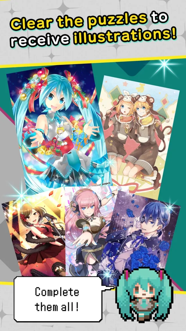 Hatsune Miku Logic Paint | Games | XWorld