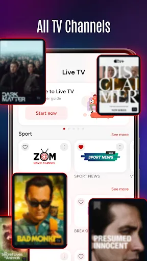 Live TV: Movies and TV Shows | Jogos | XWorld