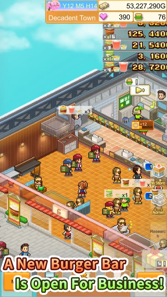 Burger Bistro Story | Permainan | XWorld
