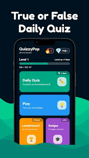 QuizzyPop: True or False Quiz | 游戏 | XWorld