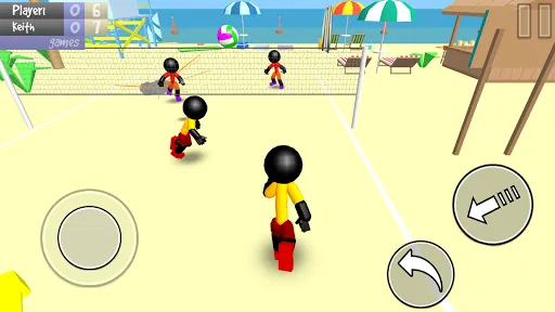 Stickman Beach Volleyball | Jogos | XWorld