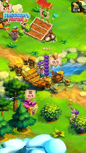 Raccoon Market: ป่ามหาสนุก | เกม | XWorld