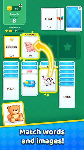 Solitaire Words & Pictures | 游戏 | XWorld