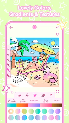 Cozy Girl Life: Coloring Book | Games | XWorld