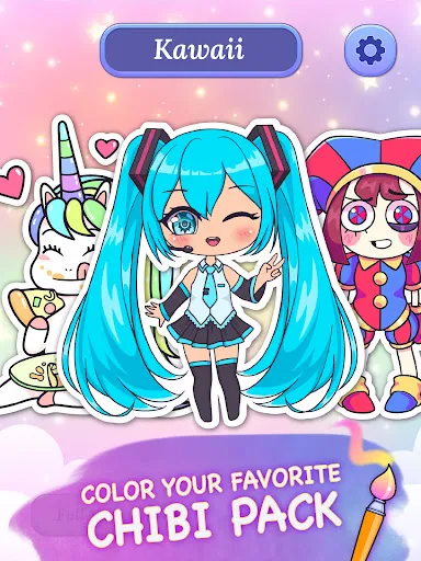 Chibi Doll Coloring Games | Permainan | XWorld