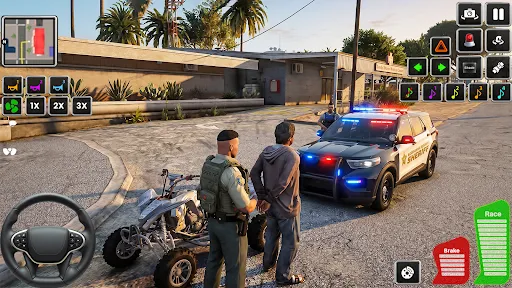 Highway Police Car Patrol Game | Games | XWorld