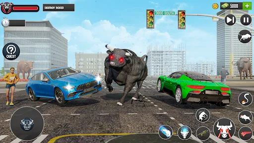 Scary Cow Wild Animal Rampage | Games | XWorld