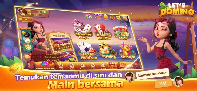 Let’s Domino:Gaple QiuQiu Slot | Permainan | XWorld