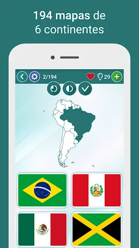 Quiz de Geografía - Banderas | juego | XWorld