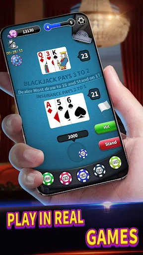 BlackJack 21 Lite Offline Game | Permainan | XWorld