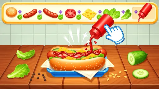 Kitchen Set Cooking Chef Sim | Games | XWorld