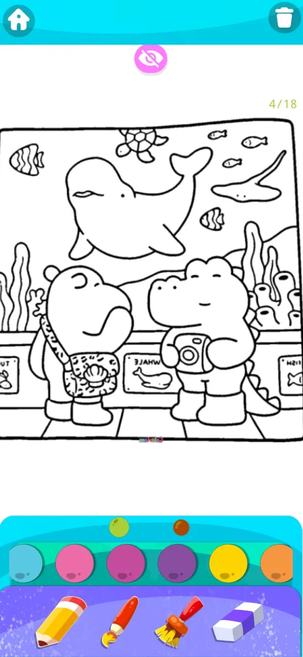 Comfy Day Relax Coloring Book | Permainan | XWorld