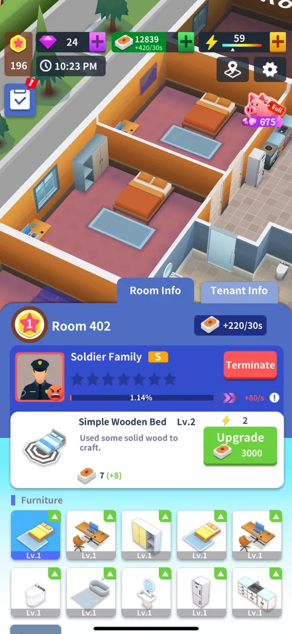 Idle Landlord Sim-Русский | Игры | XWorld