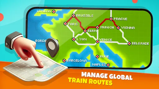Pocket Trains: Railroad Tycoon | Permainan | XWorld