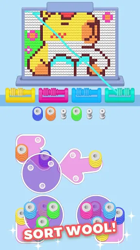 Wool Artist Blast | Permainan | XWorld