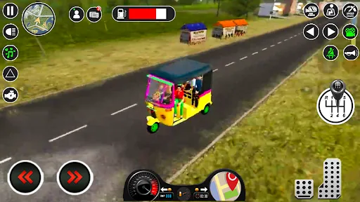 Modern Tuk Tuk Auto Driver 3D | 游戏 | XWorld