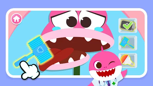 Baby Shark Dentist Play: Game | Permainan | XWorld