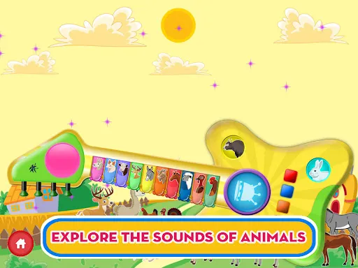 Baby Fun Guitar Animal Noises | Permainan | XWorld