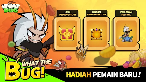 What the Bug: Three Kingdoms | Permainan | XWorld