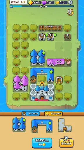 Fortress Merge: Puzzle Defense | Games | XWorld