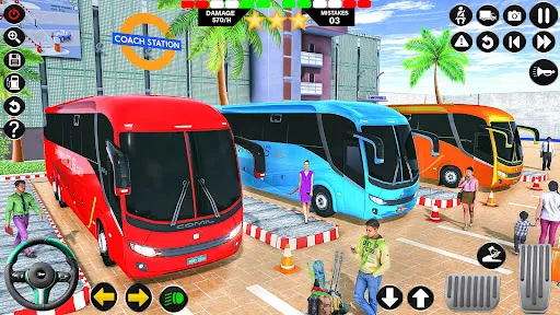 Juegos de conducir de autobus | juego | XWorld