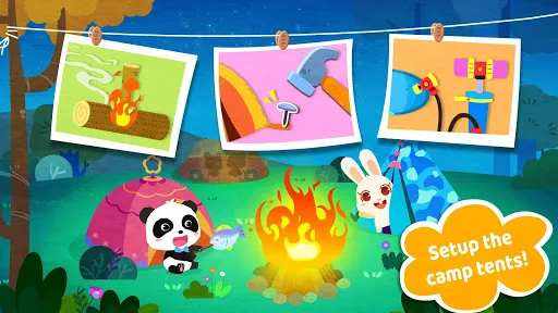 Little Panda’s Camping Trip | Games | XWorld