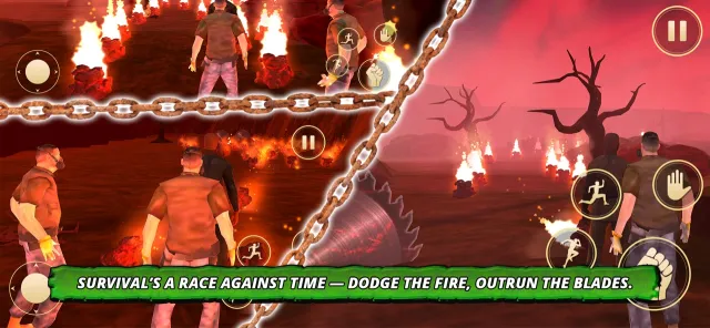 Chained Togather Hell Escape | Games | XWorld