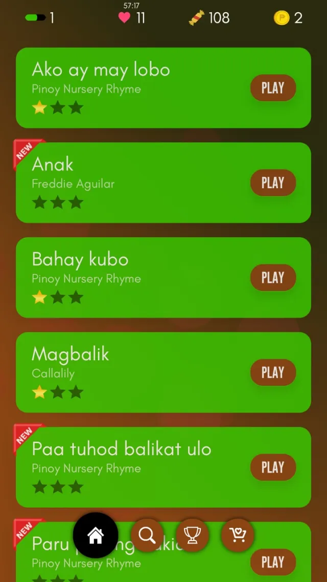 Pinoy Piano - Filipino Rhythm  | Permainan | XWorld