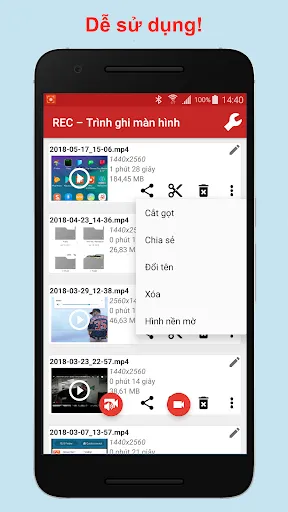 REC - Ghi video màn hình | Games | XWorld