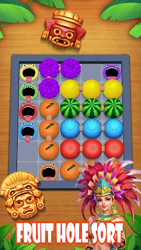 Fruit Hole Sort Game | เกม | XWorld