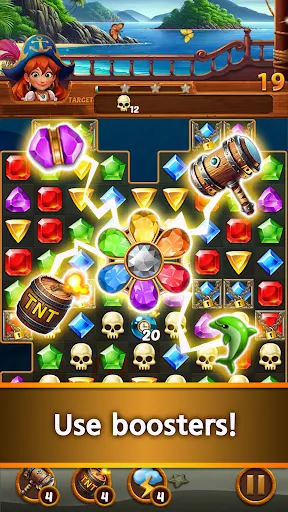 Jewels Uncharted:Match3 Puzzle | เกม | XWorld
