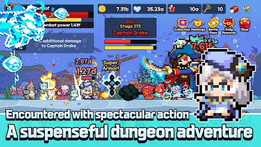 Pixel Dragon Knights: Idle RPG | 游戏 | XWorld