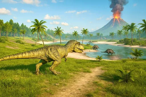 Jurassic Clash Wild Primal Sim | 游戏 | XWorld