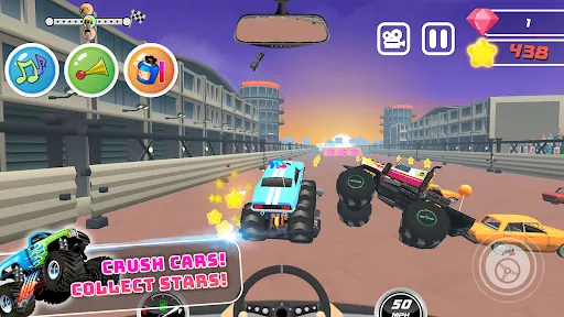 Monster Trucks Kids Race Game | Games | XWorld