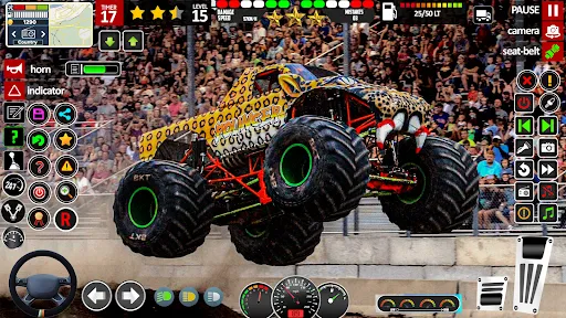 Derby Truck Stunt Game Monster | Permainan | XWorld