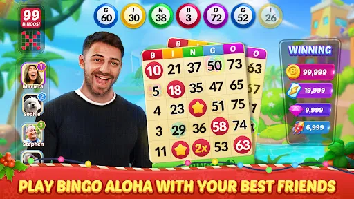 Bingo Aloha-Bingo tour at home | Игры | XWorld