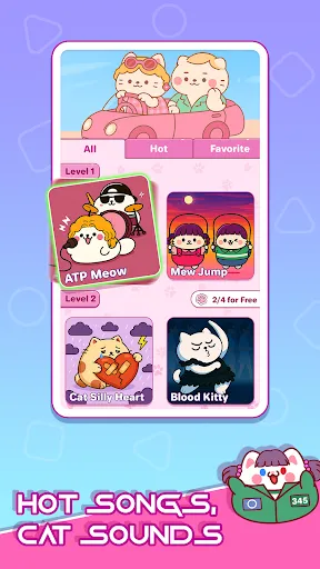 Cat Piano 3: 456 Challenge | 游戏 | XWorld
