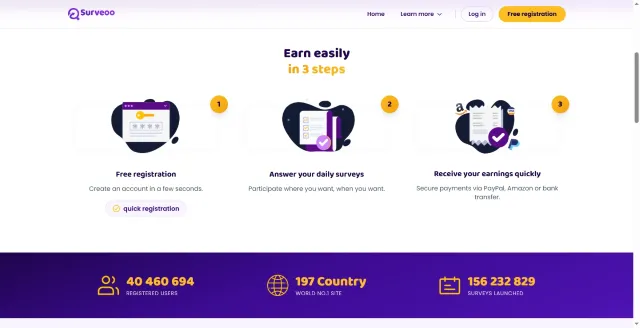 Surveoo-Landing Page6 | Games | XWorld