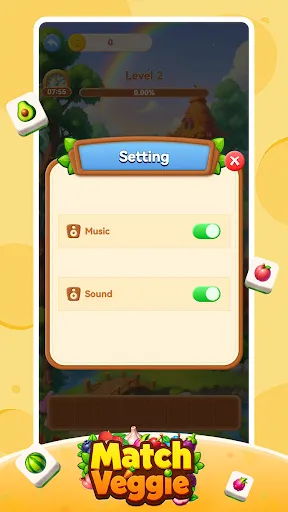 Match Veggie | Jogos | XWorld