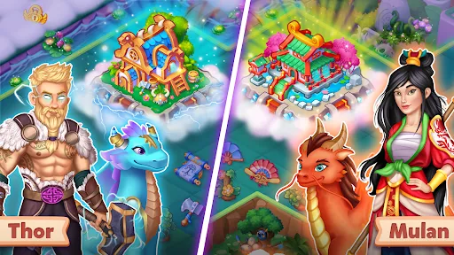 Tales & Dragons: Merge Puzzle | Games | XWorld