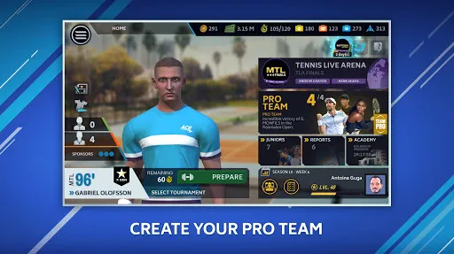 Tennis Manager Mobile | 游戏 | XWorld