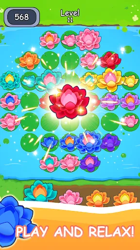 Flowers Merging | เกม | XWorld
