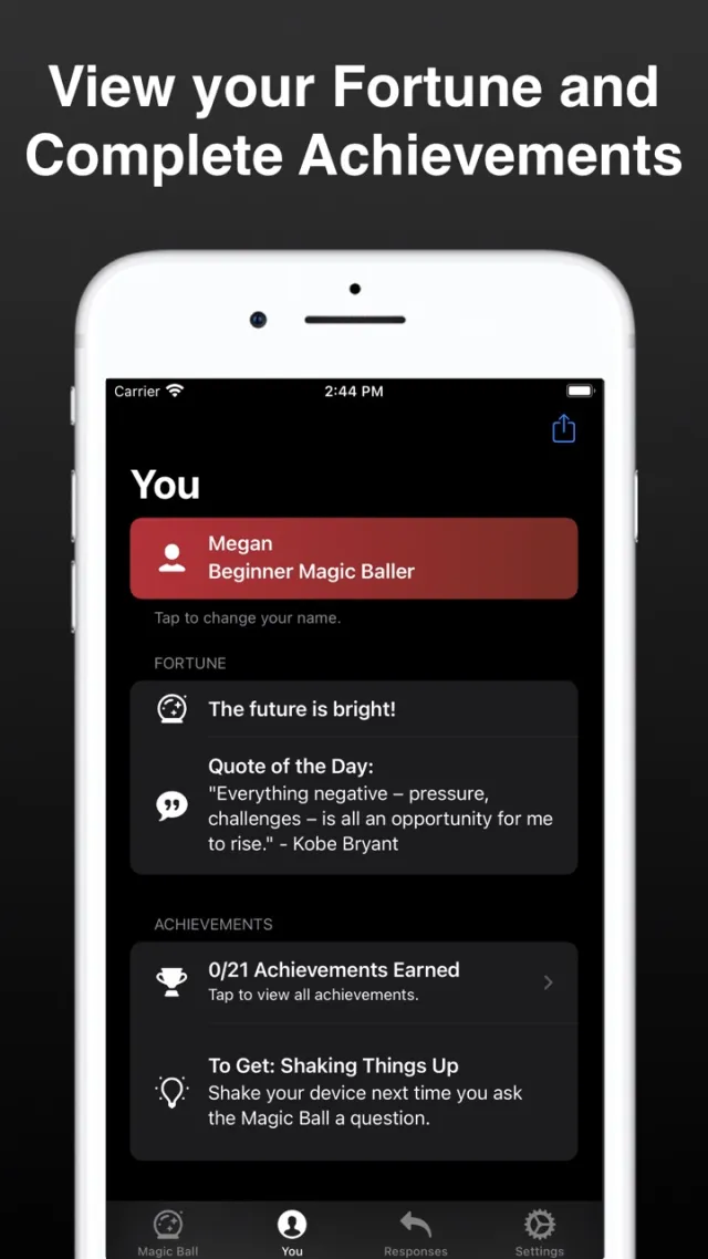 Modern Magic Ball | juego | XWorld