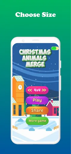 Christmas Animals Merge | 游戏 | XWorld