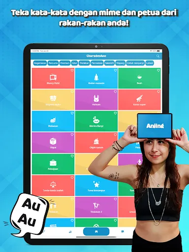 CharadesApp - Ponsel di dahi! | Permainan | XWorld