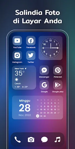 Widget & Tema Warna: iWidgets | Permainan | XWorld