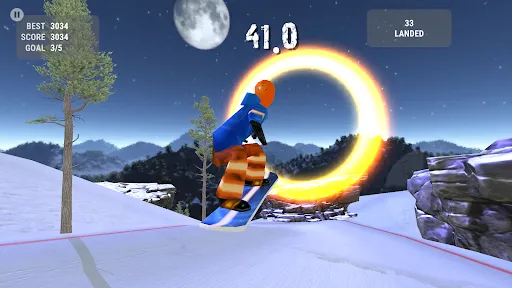 Crazy Snowboard | Games | XWorld