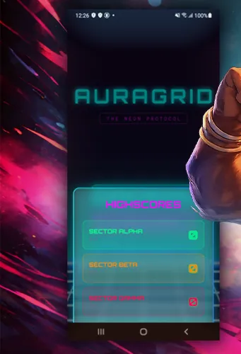 Auragrid Protocol Neon Quest | Jogos | XWorld